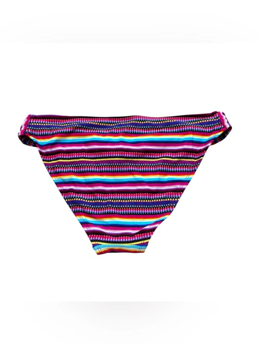Brand new with Tags Mossimo‎ Brand Red Striped Bikini Bottoms Size Large